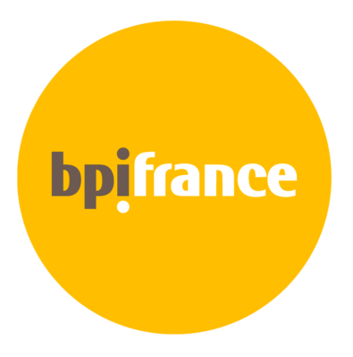 logo bpifrance le hub yellow hd